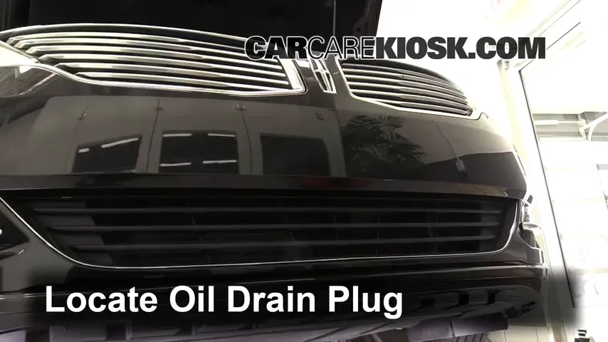 2013 Lincoln MKZ 2.0L 4 Cyl. Turbo Huile Changer l'huile et le filtre à huile